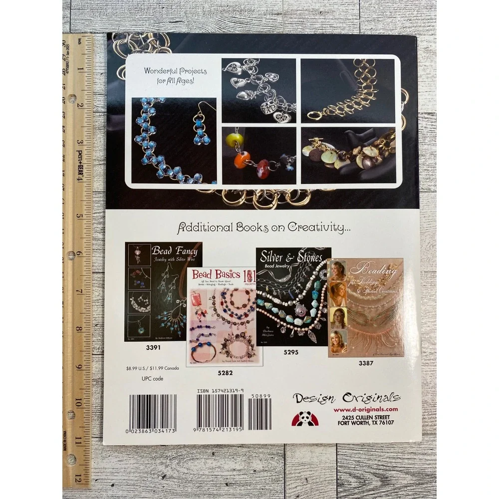 Jump Ring Jewelry Terry Ricioli 2008 DIY Craft Instructional‎ Book 3417